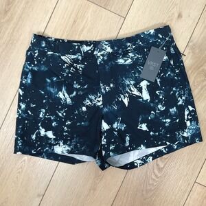 VRST Mens XL 5" Resort‎ Print Short Indigo Craft Quick Dry UV Zipper Pocket